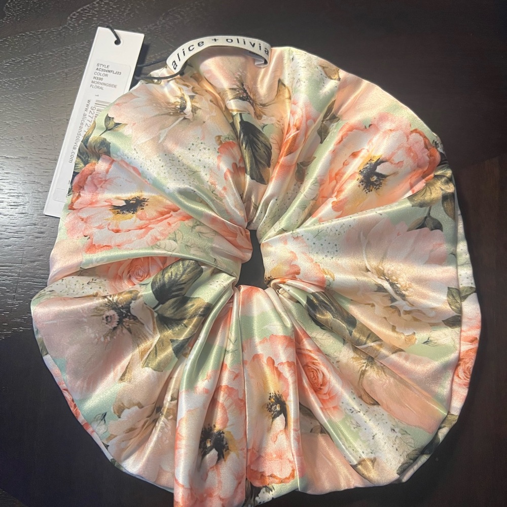 Alice + Olivia Floral Satin Accessory